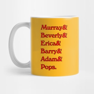 1980s TV Family List Mug